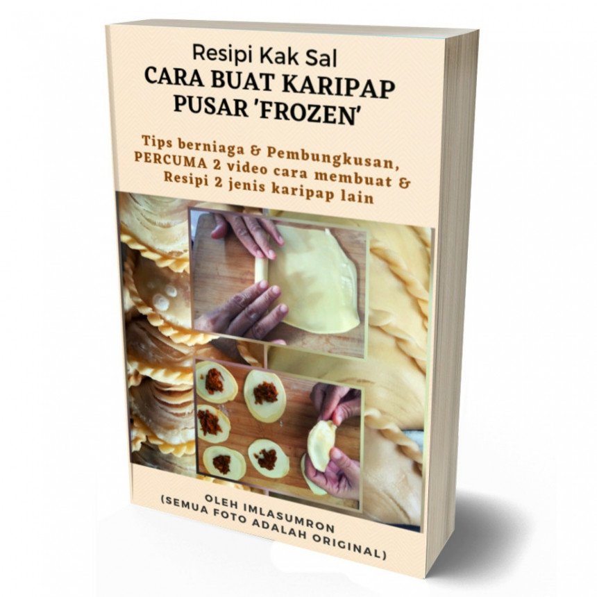 Resipi Kak Sal Cara Buat Karipap Pusar Frozen