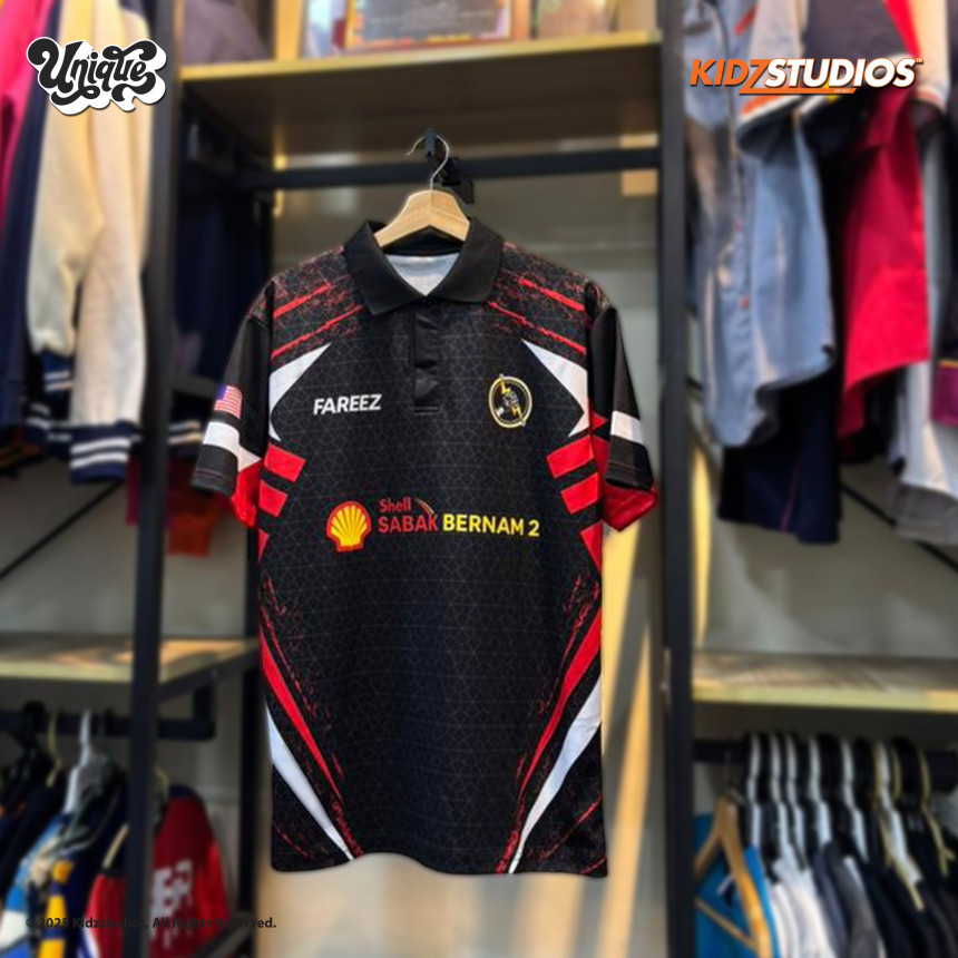 chargeman-baju-polo-sublimation-cotton-mesh-200gsm