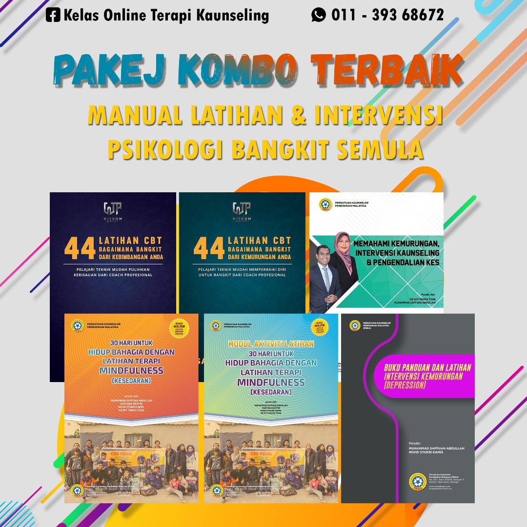 Pakej Kombo Buku Intervensi Kesihatan Mental